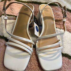 Wild Fable White Strappy Heels
